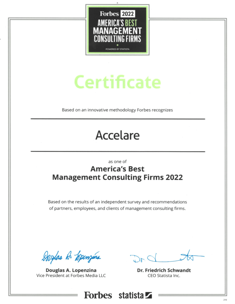 Forbes 2022 America's Best Management Consulting Firms